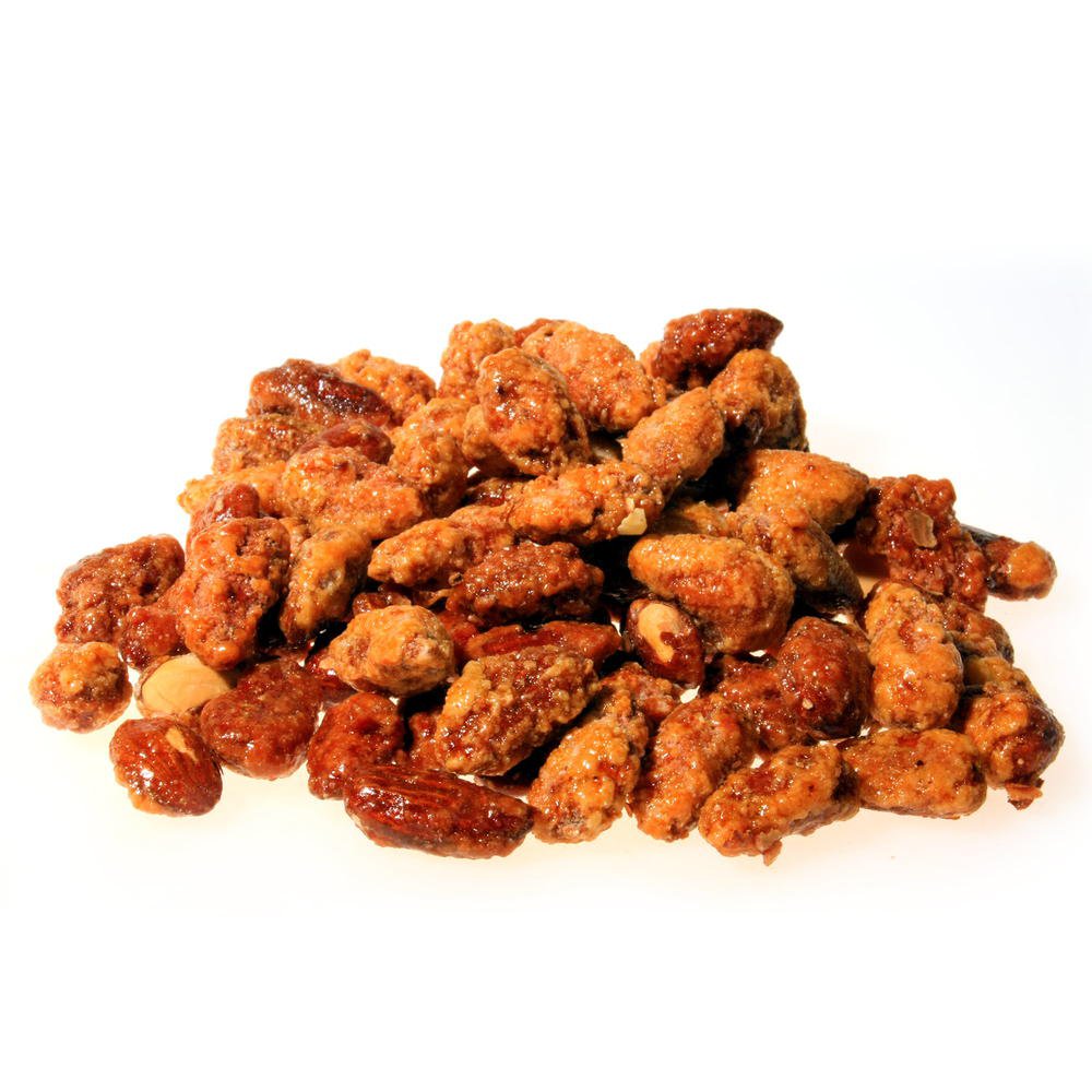 Frisch gebrannte Mandeln