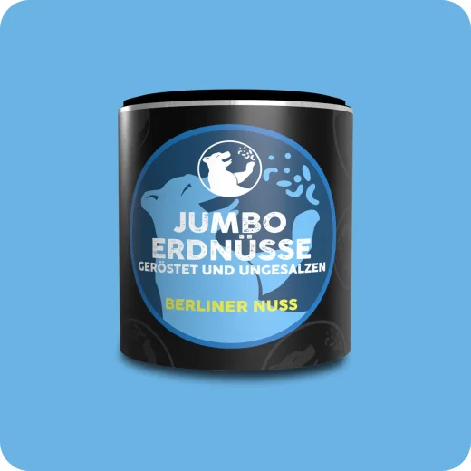 Jumbo Erdnüsse geröstet und ungesalzen
