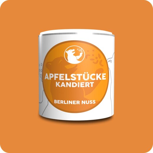 Apfelstücke kandiert 100g