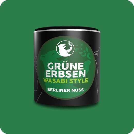 Grüne Erbsen Wasabi Art 100g