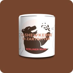 Cashewkerne in Zartbitter-Schokolade 125g